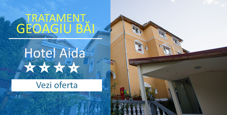 Tratament Geoagiu Bai, Hotel Aida, 4 stele