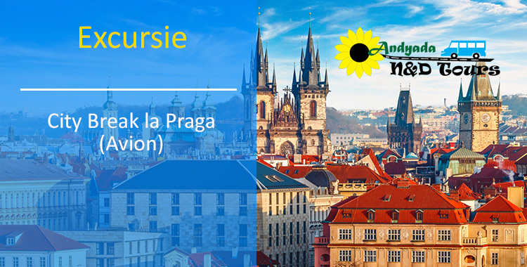 Lansam City Break la Praga ( cu avionul)