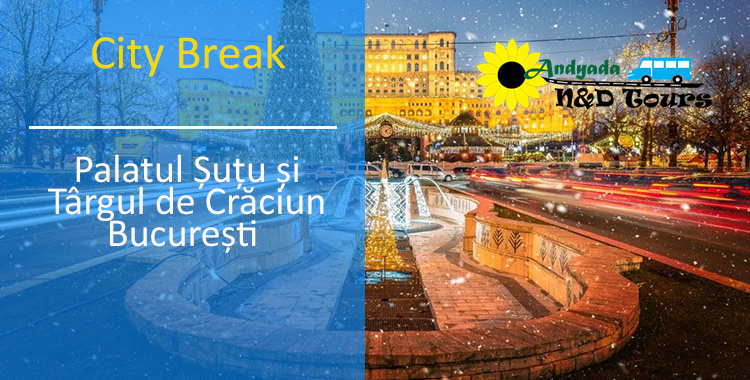Palatul Sutu si targul de Craciun Bucuresti